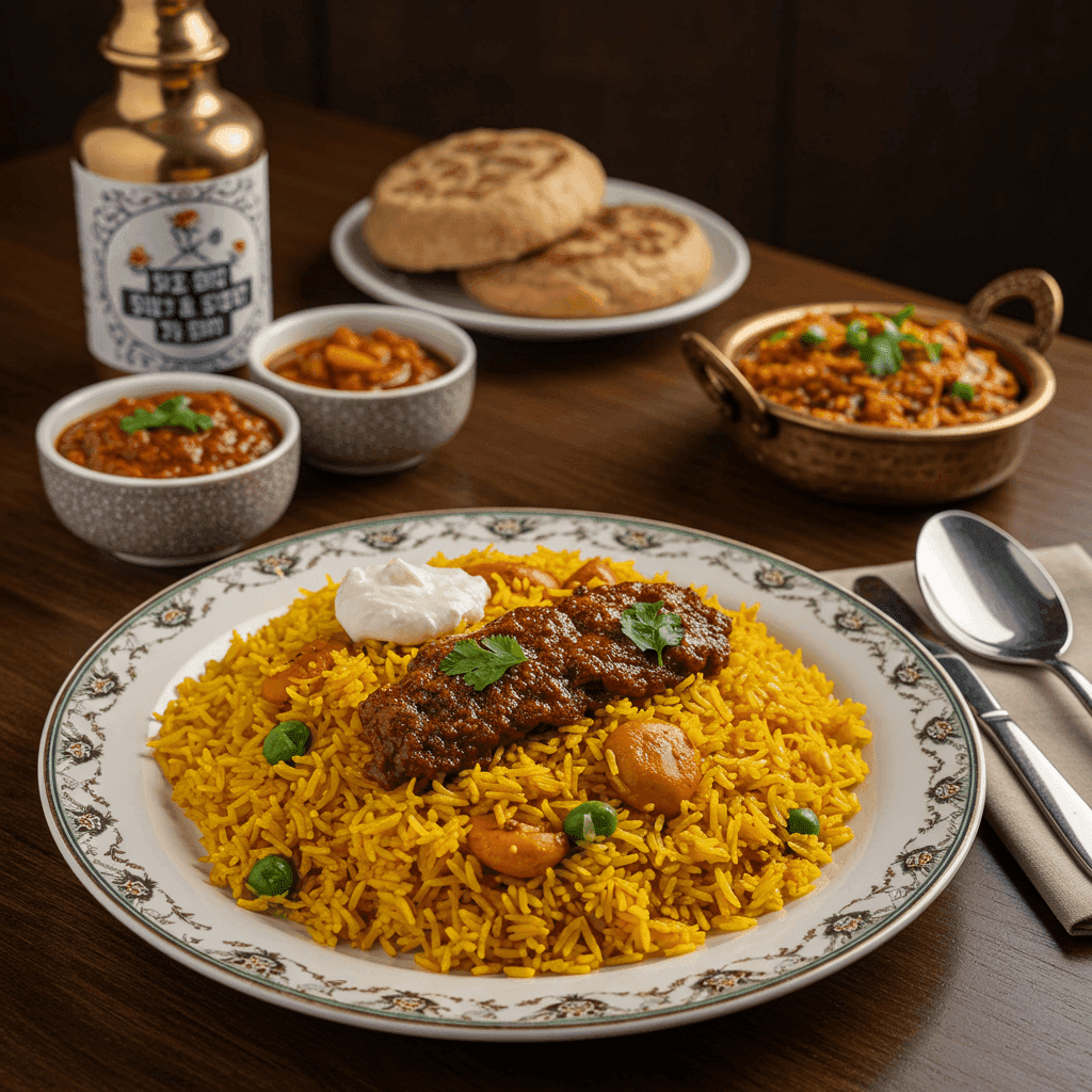 Mughlai Saffron Pilaf